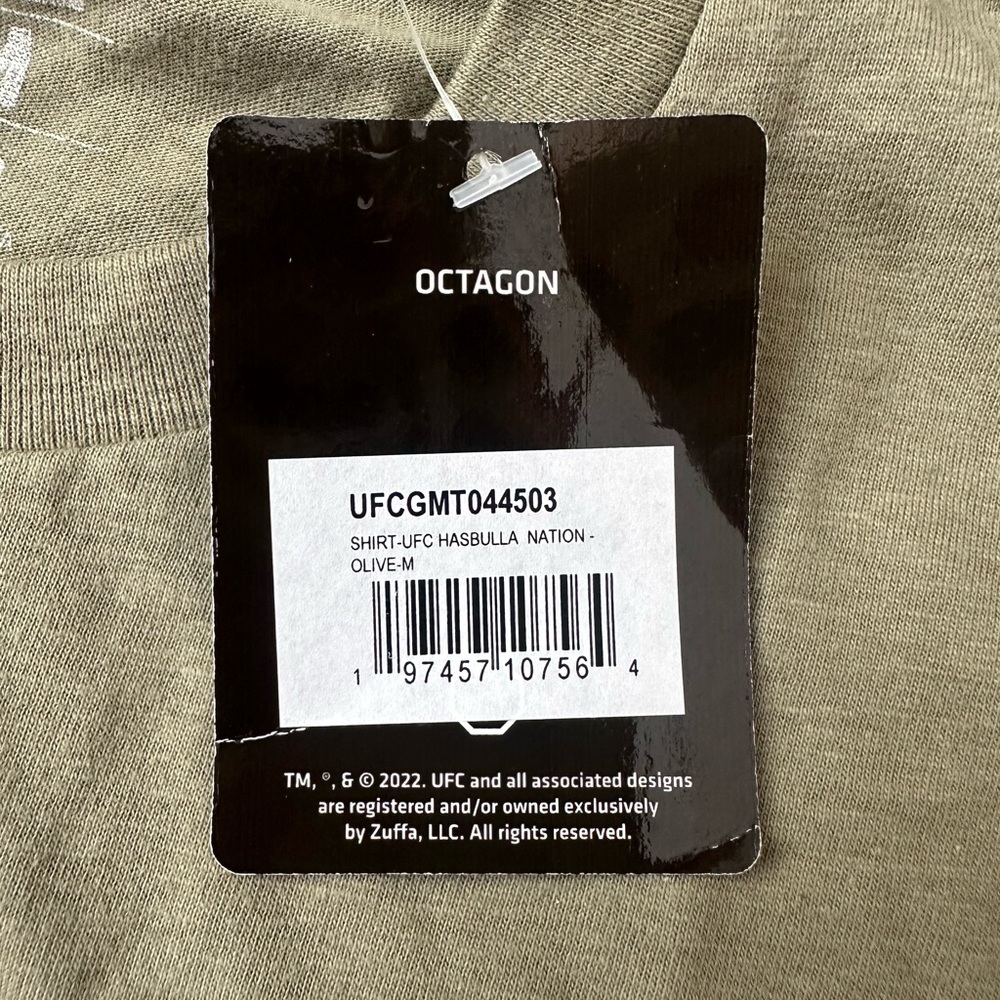 UFC Hasbulla Nation Olive Shirt T-Shirt Tee Men Women Youth Unisex NWT $25 MSRP - Picture 5 of 7